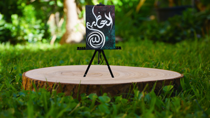 🌌 Galaxy Magnitude: Hand-Painted Canvas