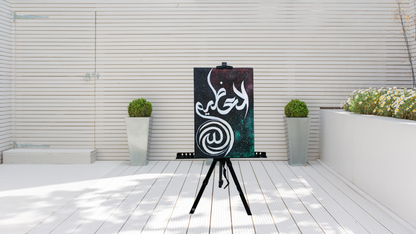 🌌 Galaxy Magnitude: Hand-Painted Canvas