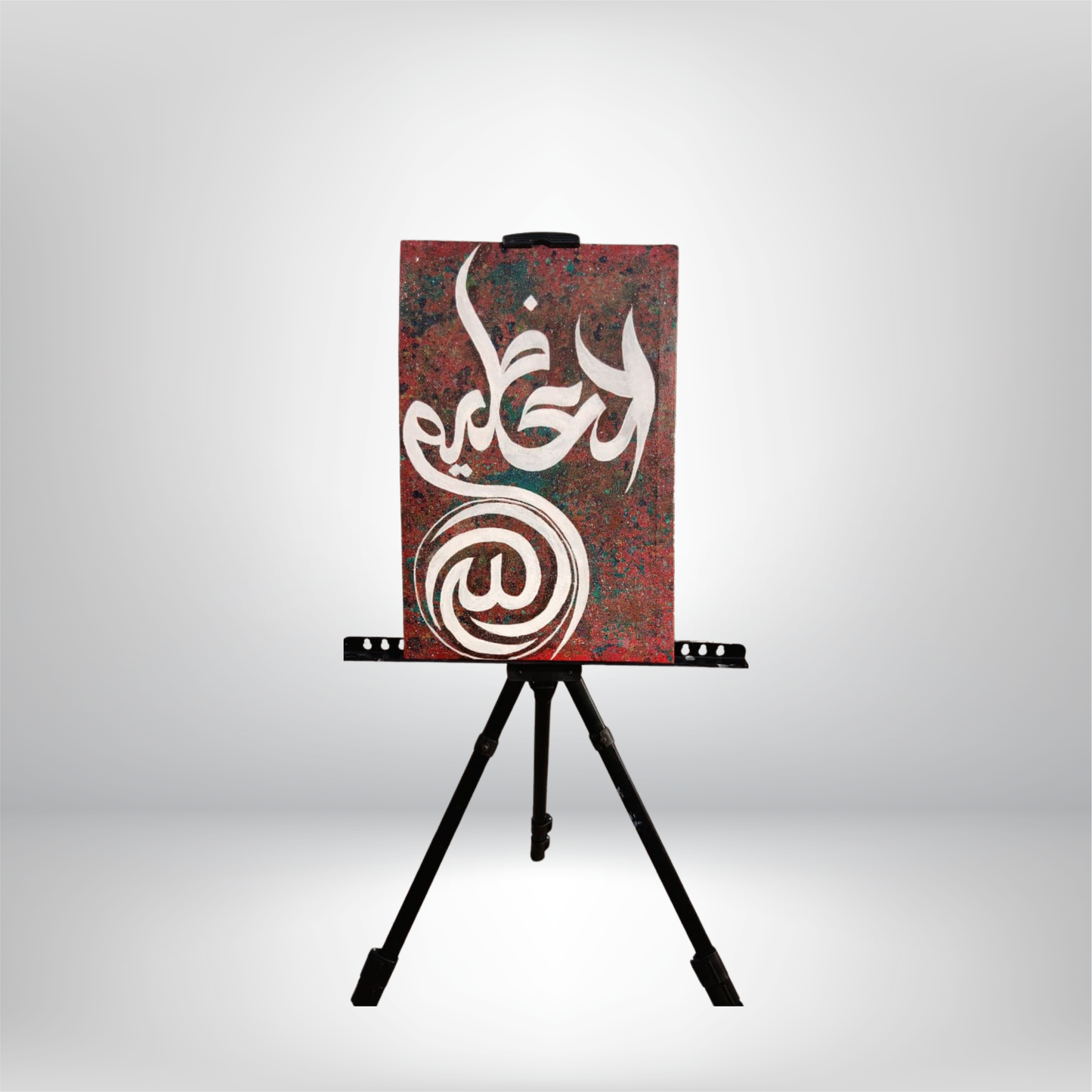 Cosmic Magnitude: Hand-Painted Canvas