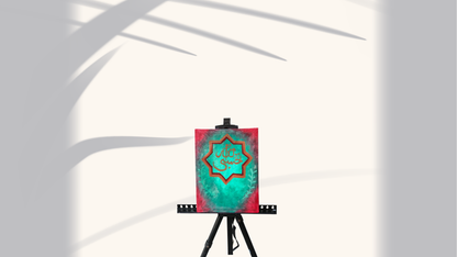 Sufficient Strength: Hand-Painted Canvas