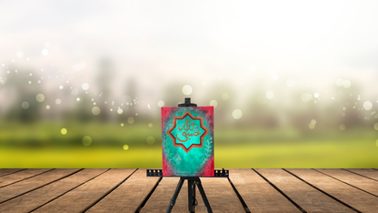 Sufficient Strength: Hand-Painted Canvas